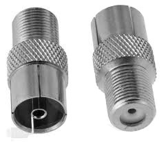 PRZEJŚCIÓWKA GNIAZDO F/GNIAZDO TV - 100 szt.