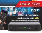 Tuner HBBTV DVB-T2 H.265 T-BOX OPTICUM HEVC