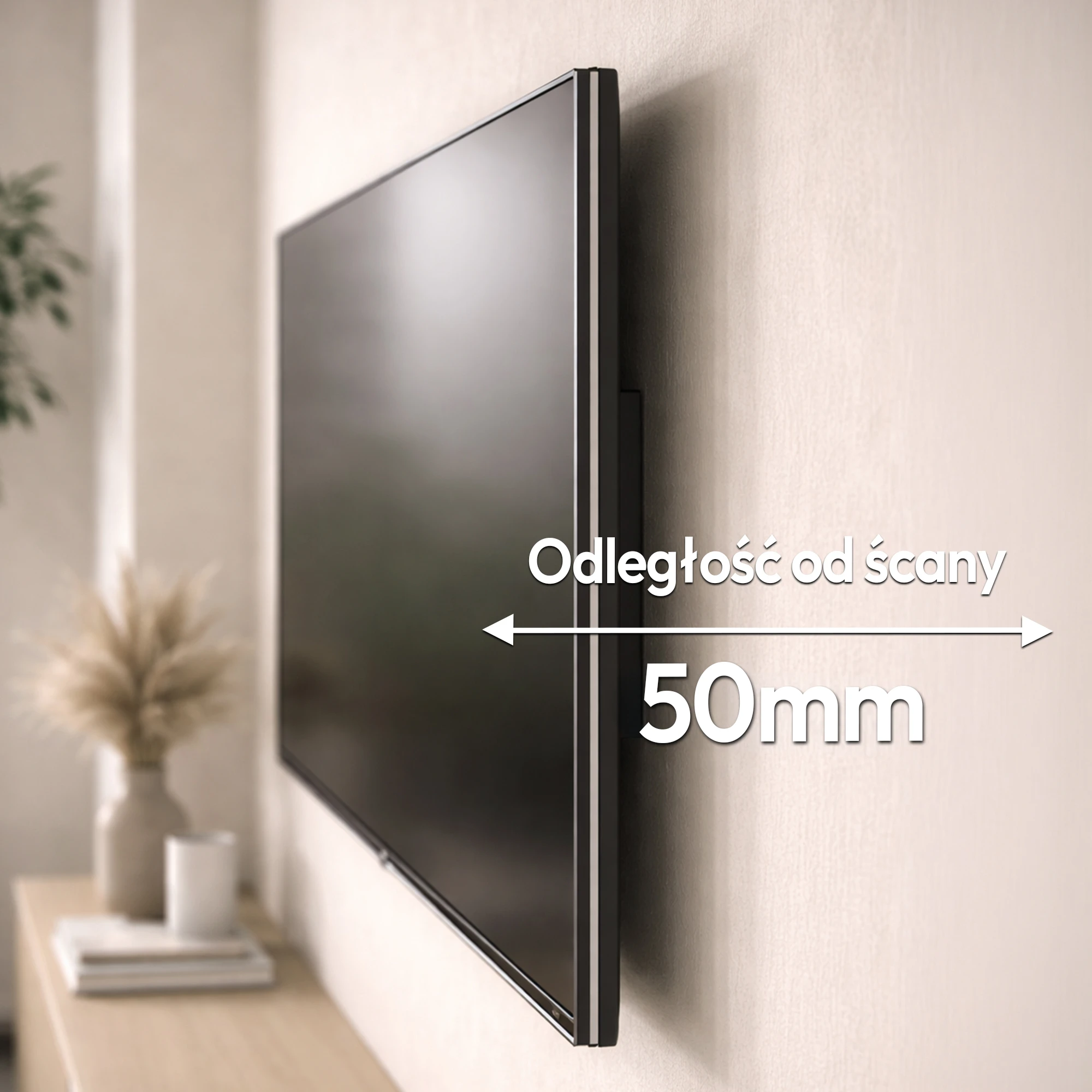 TV na ścianie